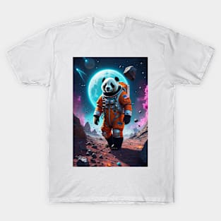 Interstellar Panda Journey T-Shirt